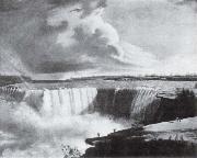 Samuel Finley Breese Morse Die Niagare Falle vom Table Rock oil painting reproduction